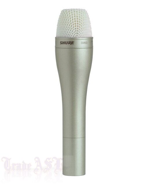 Shure SM63, Всенаправленный динамический микрофон. Цвет: шампань