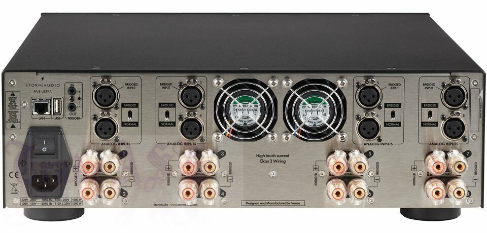 Storm Audio PA 8 Ultra Elite, Усилитель мощности, 8 каналов, версия Home/Rack